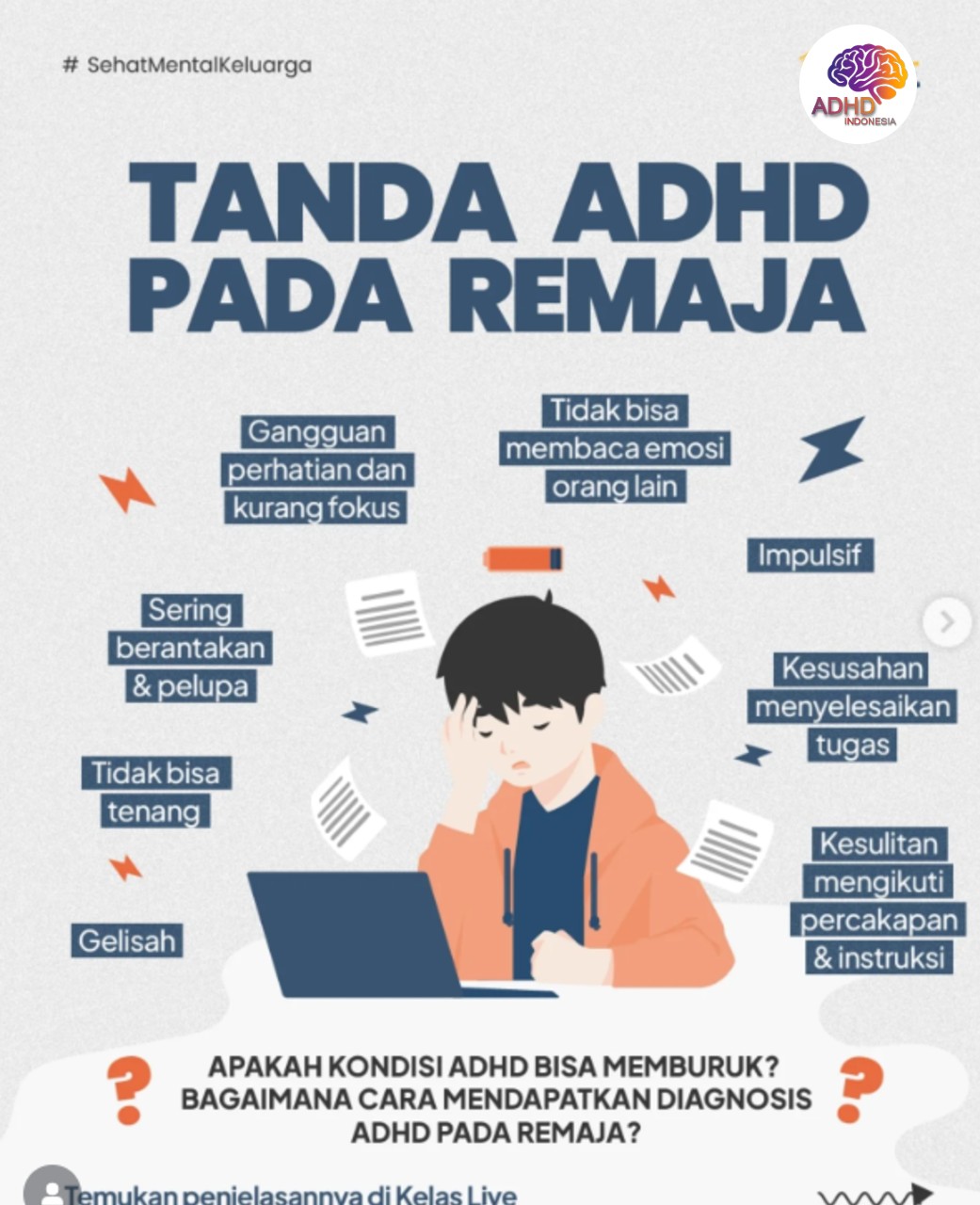 Screening ADHD Non-Diagnostik: Edukasi Awal bagi Orang Tua di Kabupaten Maluku Tenggara