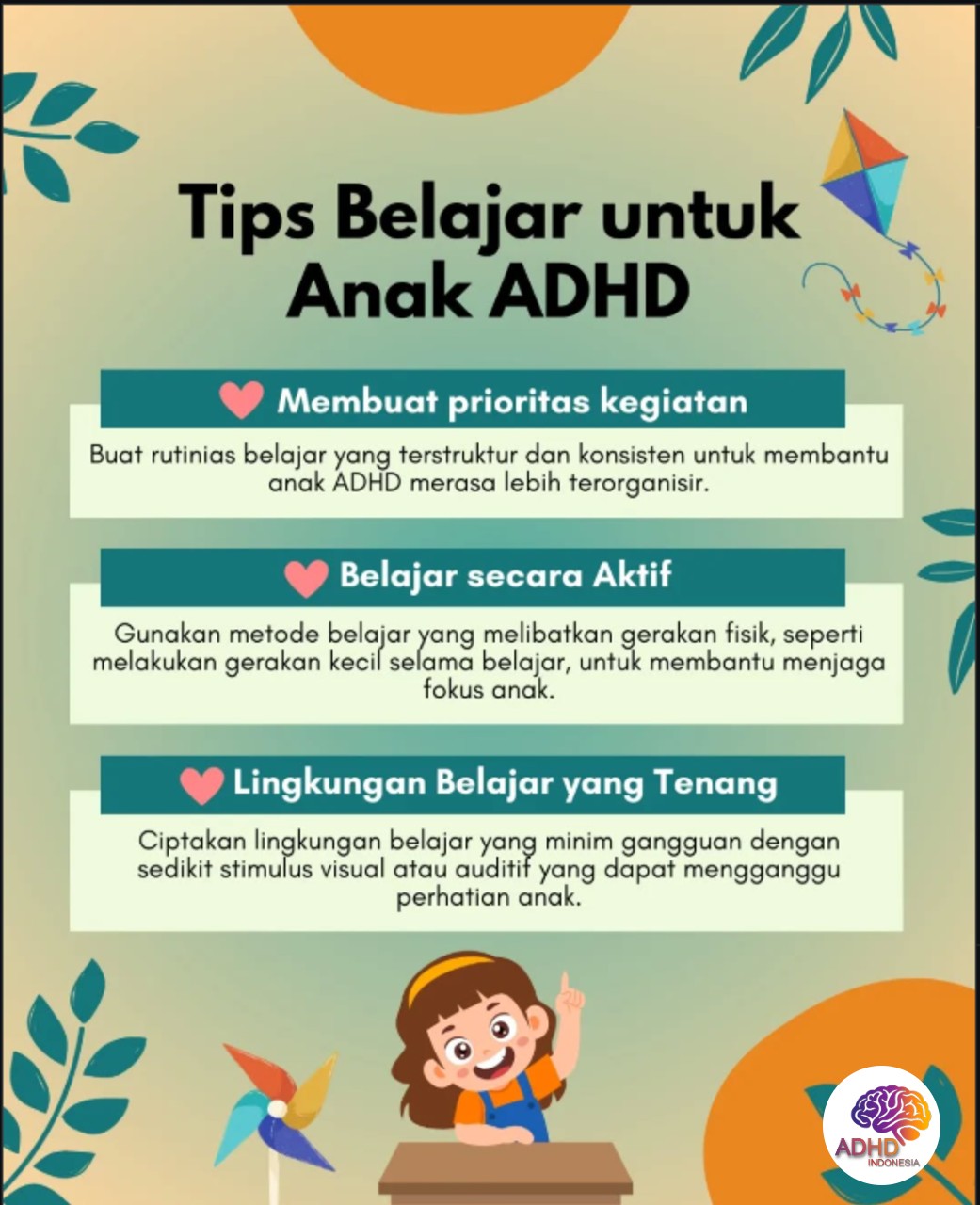 Strategi Belajar yang Cocok untuk Anak ADHD di Kabupaten Maluku Tenggara